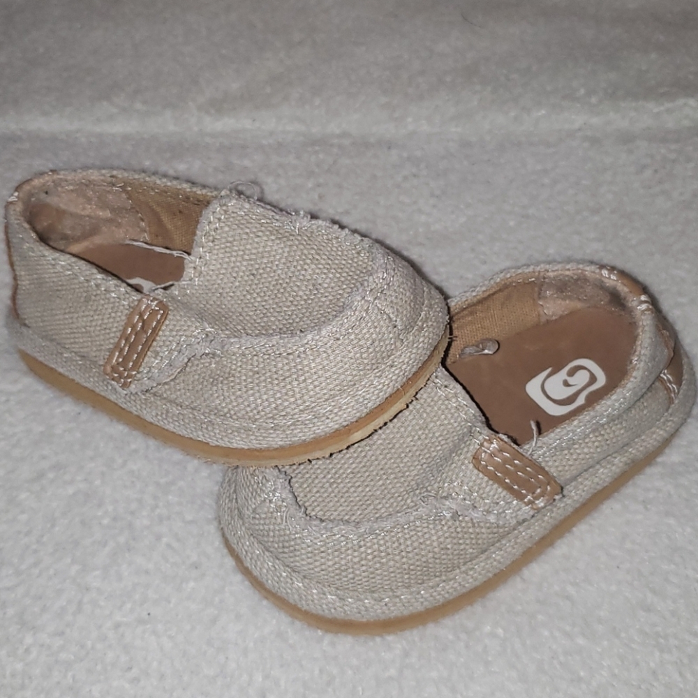 Baby Sanuk slip-ons